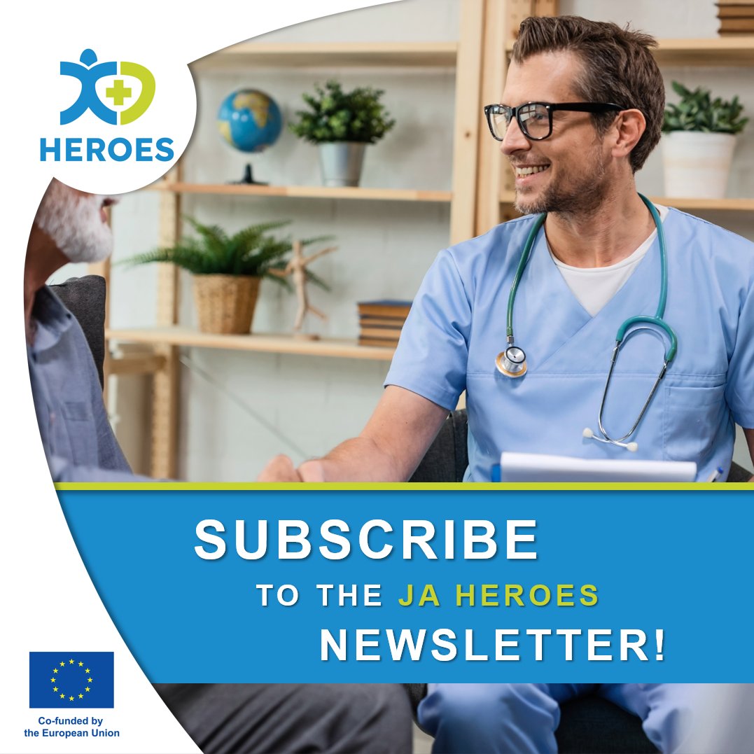 📢 Subscribe to our newsletter so you don't miss all the important news and interesting articles from HEROES countries, EU stakeholders and HWF planning experts. 🔜 The 1st issue will be here soon. 📰 ➡️ bit.ly/heroes-newslet… 🇪🇺 #EU4Health #HealthUnion 🇪🇺 @EU_Health @EU_HaDEA