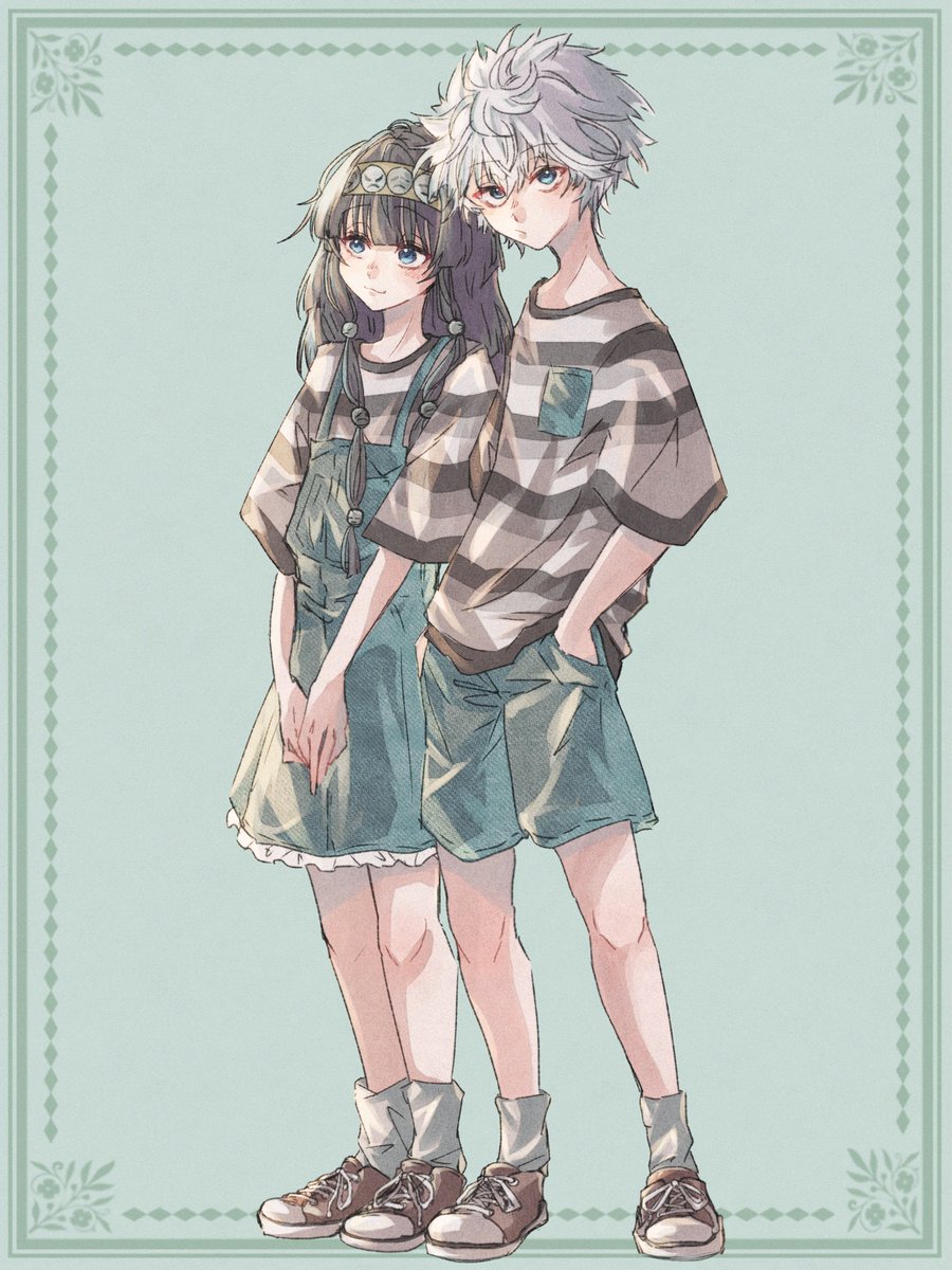 cha_tsupa83388's tweet photo. ペアルックなキルアルちゃん https://t.co/ORVbu0yhIx