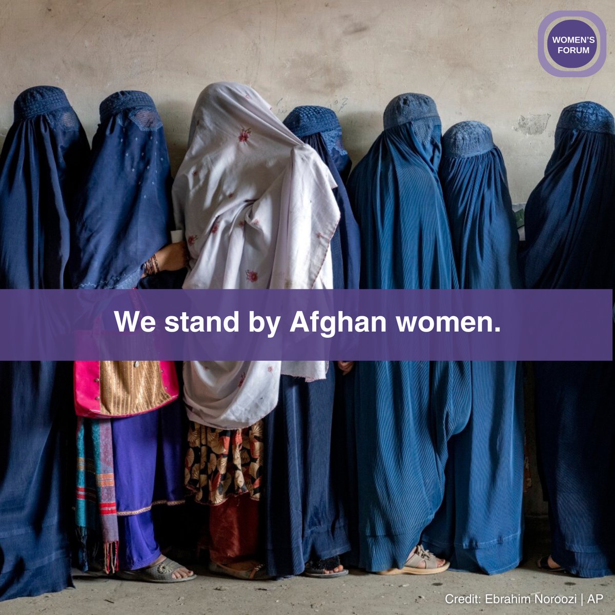 Yesterday marked 2 years since the #Taliban took control of #Afghanistan. This period has been characterised by the gradual erosion of human rights, with #AfghanWomen bearing the brunt of the restrictions. We stand in solidarity with these brave women & girls, today & everyday.✊
