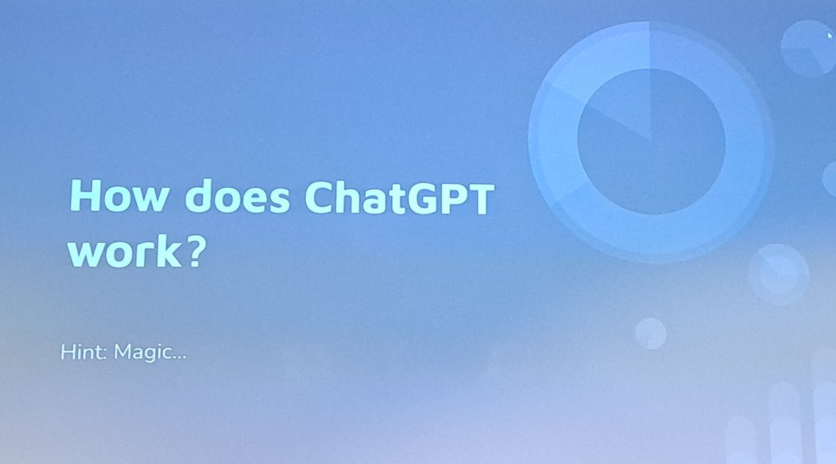 How does ChatGPT work? We finally have the answer 😀 #eurocall2023 #AI