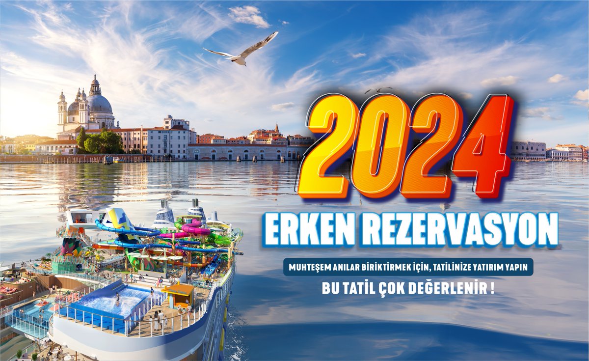 2024 #ErkenRezervasyon fırsatları başladı. Muhteşem anılar biriktirmek için, tatilinize yatırım yapın. Bu tatil çok değerlenir. 444 80 92
