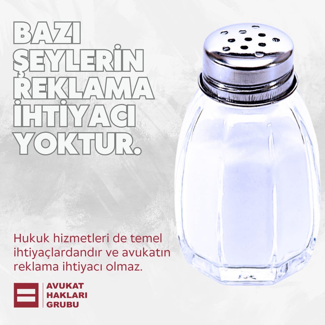 Bazı şeylerin reklama ihtiyacı yoktur…