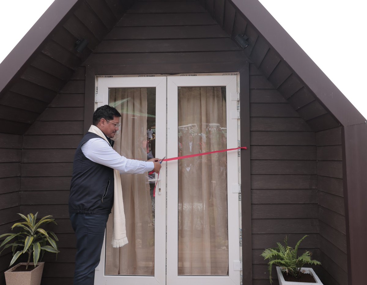 mbda_meghalaya's tweet image. Rs. 150 Lakhs funded the unit from various sources. The Kyiem #IVCS-run Travellers' Nest was also inaugurated, attended by Shri Paul Lyngdoh, MLA, Tourism, Shri. Beyond Kurbah, MLA, Mawphlang AC, Dr. Vijay Kumar, CEO MBMA, and Shri. Augustus Suting, Deputy Project Manager #MLAMP.