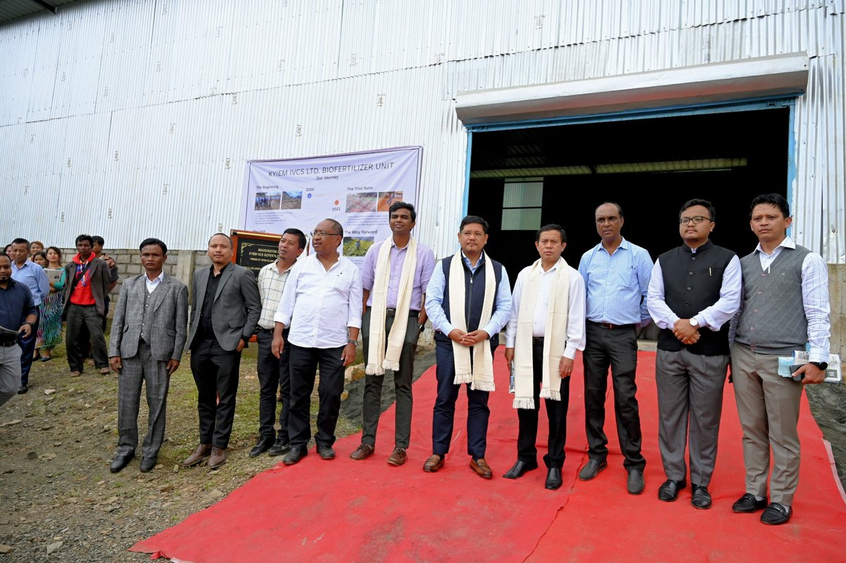 mbda_meghalaya's tweet image. Rs. 150 Lakhs funded the unit from various sources. The Kyiem #IVCS-run Travellers' Nest was also inaugurated, attended by Shri Paul Lyngdoh, MLA, Tourism, Shri. Beyond Kurbah, MLA, Mawphlang AC, Dr. Vijay Kumar, CEO MBMA, and Shri. Augustus Suting, Deputy Project Manager #MLAMP.