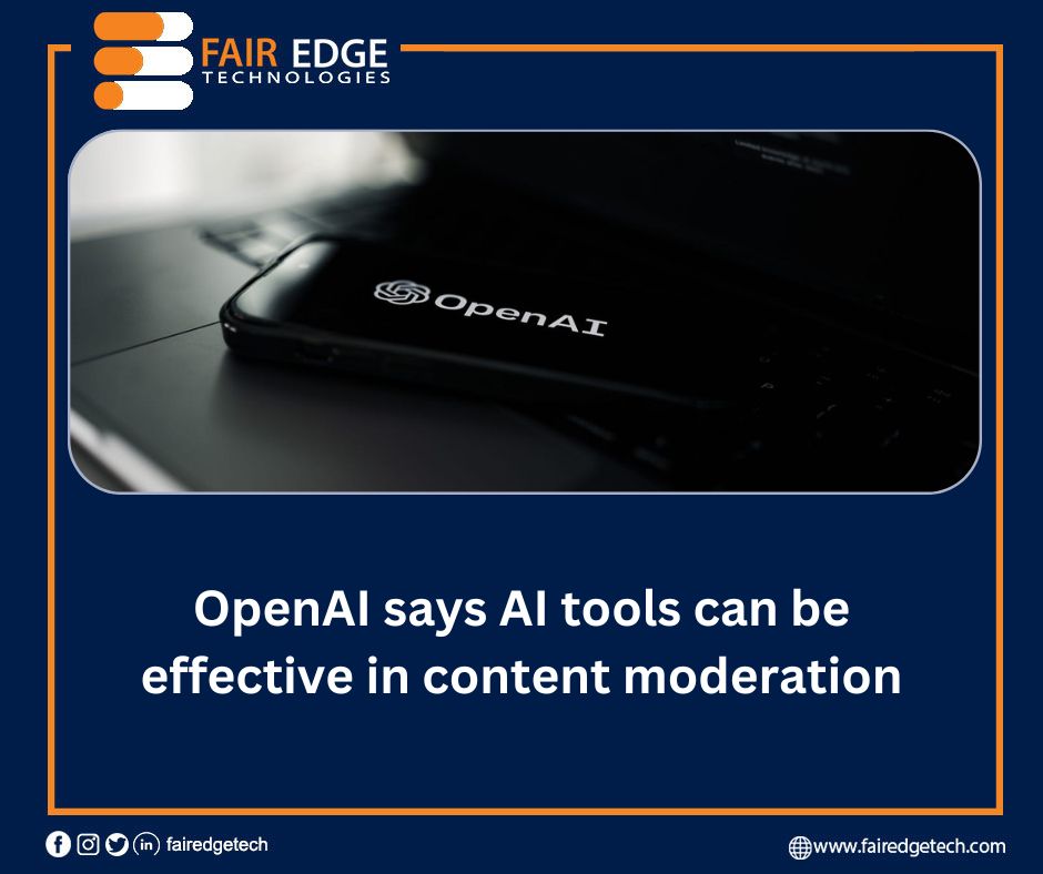 OpenAI says AI tools can be effective in content moderation #openai #elonmusk #spacex #neuralink #falcon #artificialintelligence #tesla #ai #solarcity #hyperloop #machinelearning