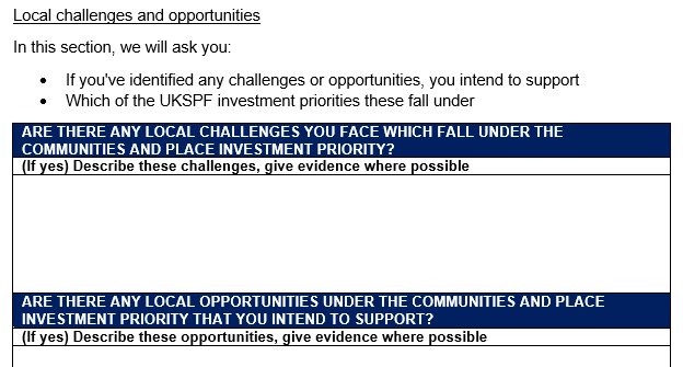 Looking back over the UKSPF Investment Plan template that local gov't had to complete. 'give evidence where possible'?!?! Come on, folks! You're breaking my heart. #evidenceinformed #LocalGov @RileyResearch