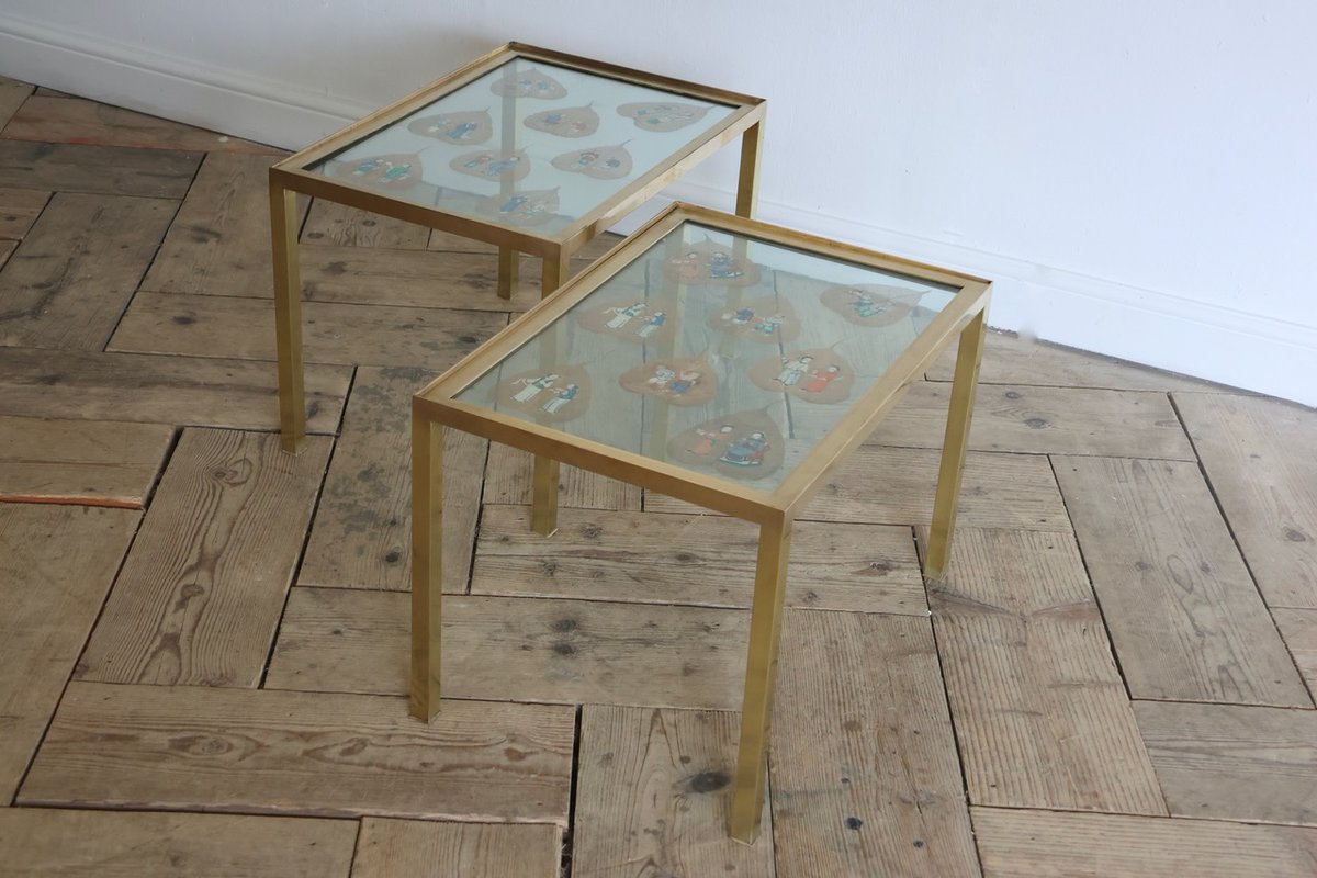 BrownriggUK's tweet image. Pair of Mid C20th Brass Mounted Side Tables with C19th Chinese Rice Paper Decoration

rb.gy/v6wcq

#sidetable #antiquesidetable #pairoftable #brass #antique #furniture #interiordesign #decor