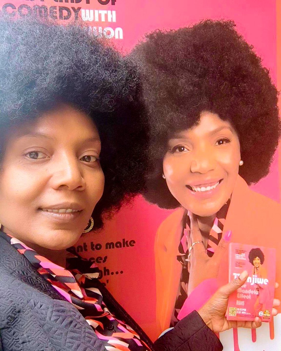 ⭐️⭐️⭐️⭐️ <a href="/thenjiwecomedy/">Thenjiwe Comedy</a> from <a href="/lisa_inthestars/">💫✨️Lisa✨️💫</a> THE MANDELA EFFECT  @Justthetonic catch the Queen of South African Comedy at the <a href="/edfringe/">Edinburgh Festival Fringe</a> Mash House 2.25pm <a href="/WhatOnEdinburgh/">What's On Edinburgh</a>