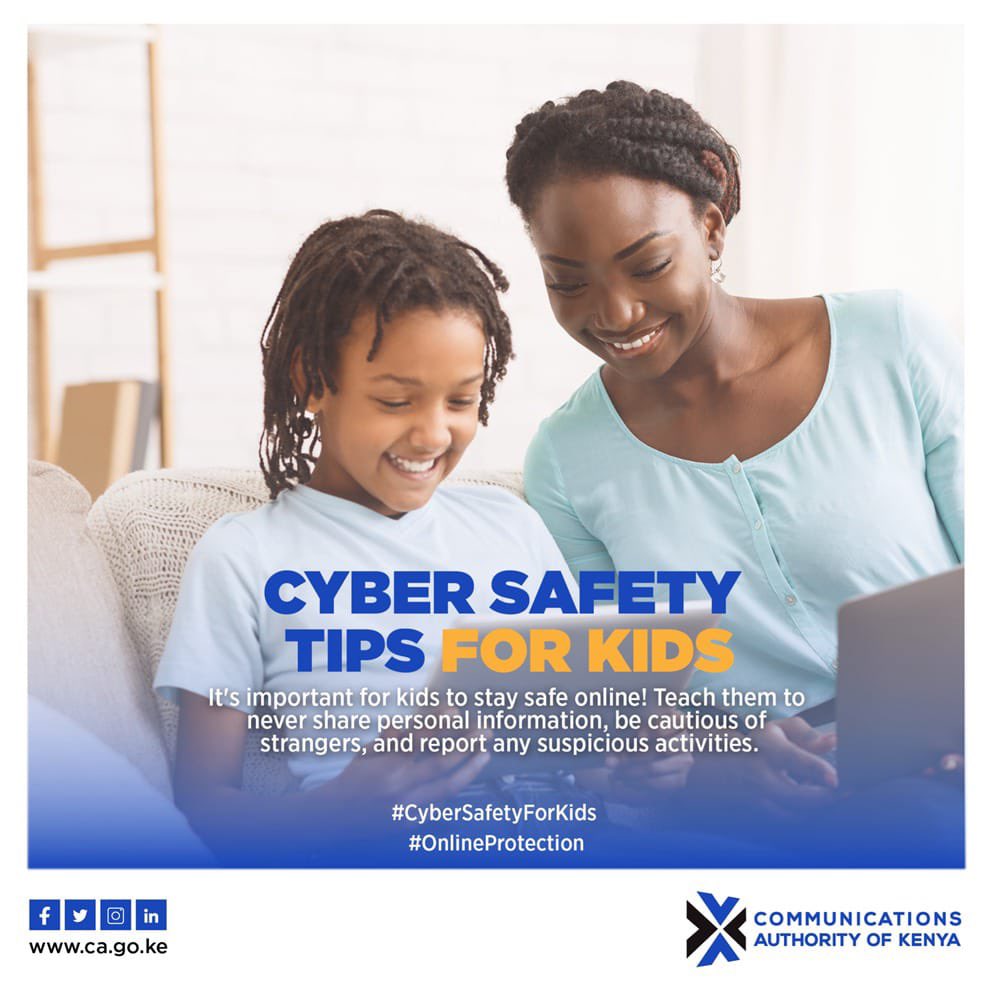 Igoche TTC perform a piece on “Protecting your online identity and reputation” this presentation that resonates with the importance of #ChildOnlineProtection sponsored by the @CA_Kenya

Protect your identity from social and digital crimes when you are online.
#TukoCyberSmart
