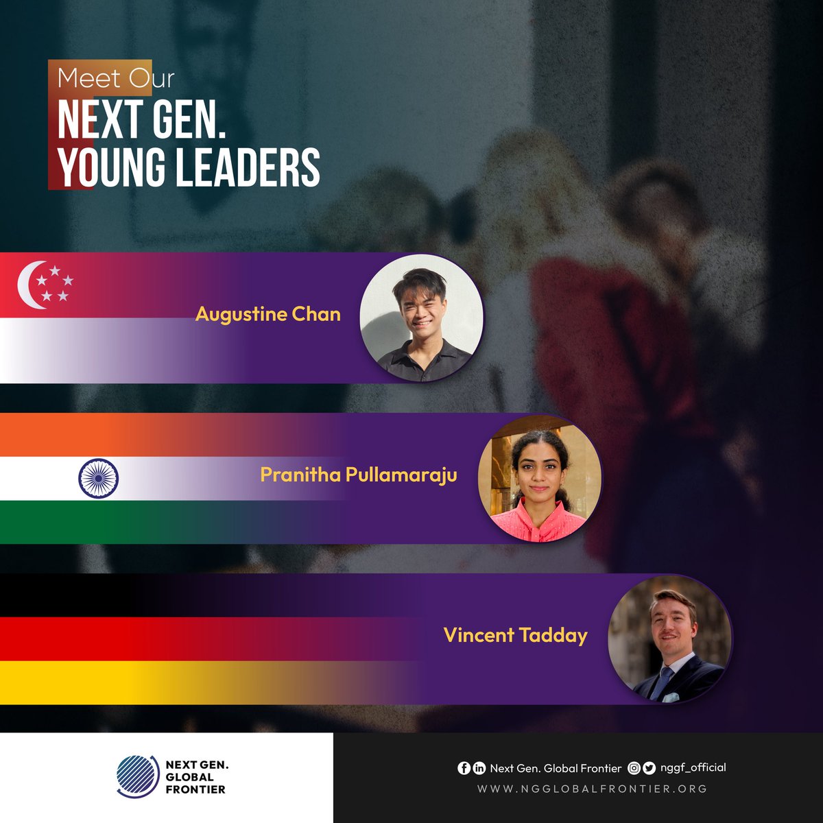 nggf_official's tweet photo. Meet our #NextGenYoungLeaders2023 ⏬

We look forward to an exciting journey ahead! 

#NGGF #NGYL https://t.co/76w7HLm4iH
