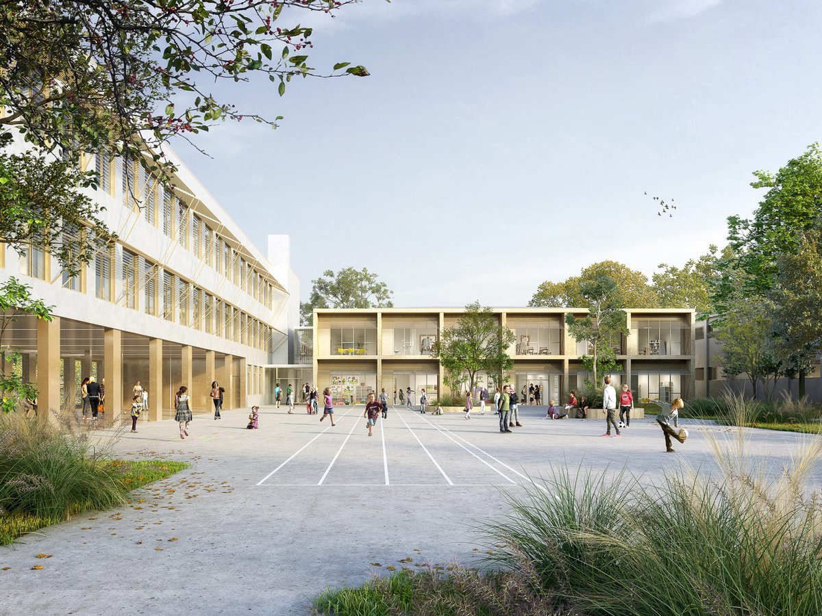 🔽 Les travaux de rénovation du groupe scolaire #PaulSerelle ont débuté pour moins de deux ans. L’investissement de la #Ville pour ce projet s’élève à 14,6 millions d’euros.
👉 Découvrir le projet : urlz.fr/mEe9