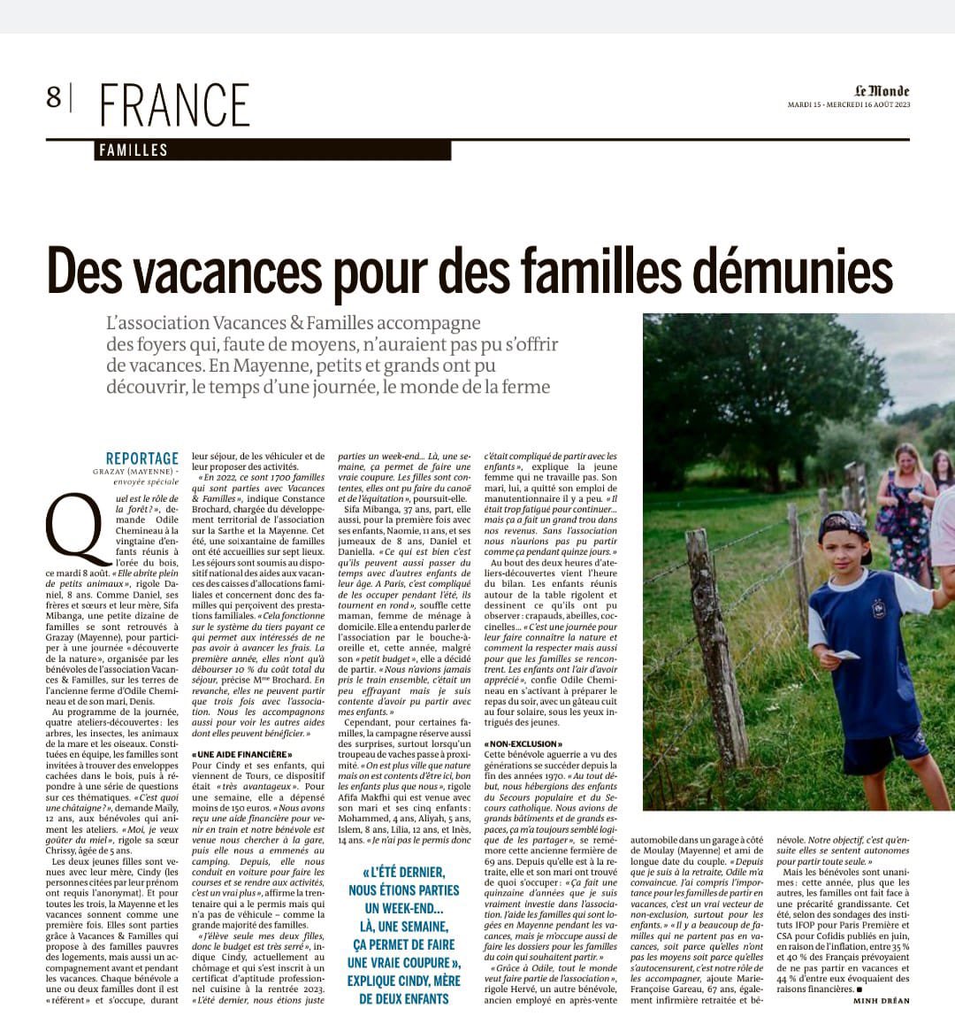 Association Vacances & Familles tweet media