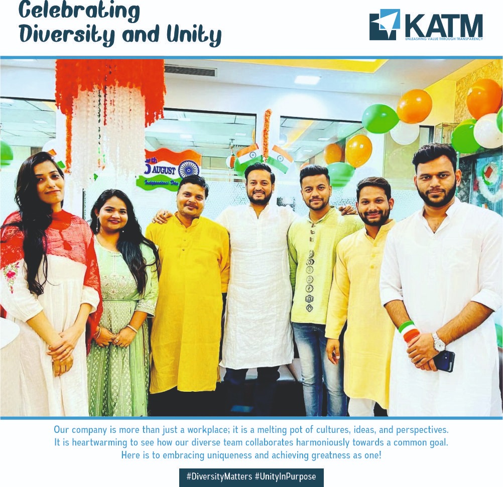KATMIndia's tweet image. Embracing our differences and uniting for a stronger tomorrow!  At KATM, we celebrate diversity at the workplace because we know that unique perspectives fuel innovation and creativity. 

#DiversityAndUnity #InclusionAtWork #StrongerTogether #DiversityMatters #UnityInPurpose