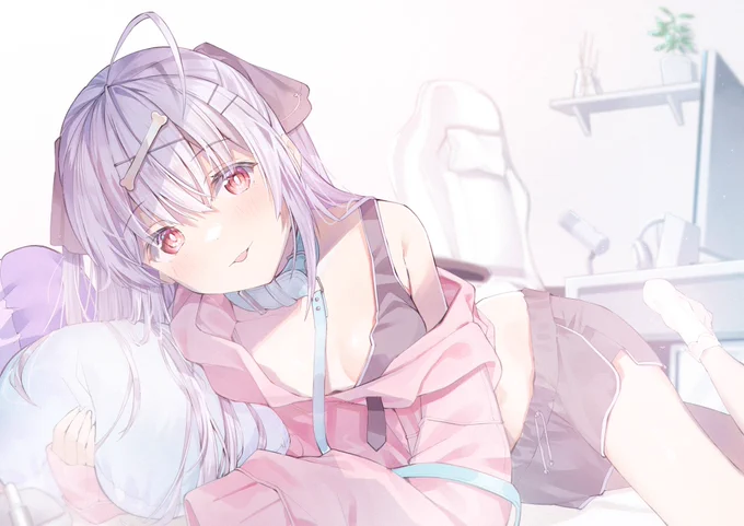 セキララでもいいよ。6期生の一宮ちよ()ちゃんのイラストを担当させていただきました!!えっちで(闇深くて)面白い子なので、ぜひぜひよろしくお願いします!!!#よいこのいちみや 