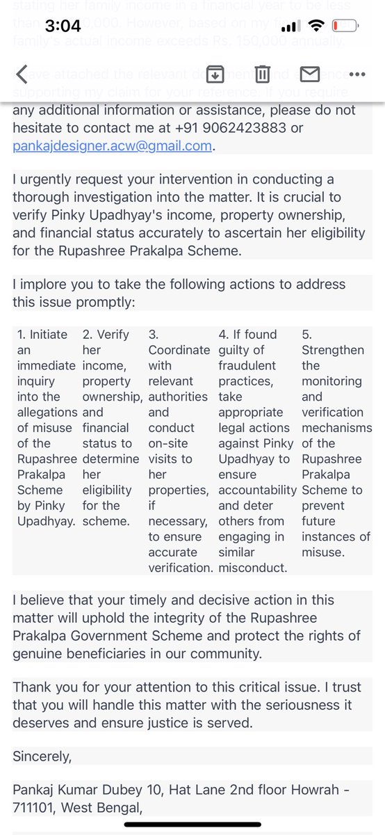 dhindorastudio's tweet image. Despite sending 2 emails &amp;amp; filing an RTI, no action taken by authorities on my concern. Respectable officials, please address this issue promptly. @BanglarGorboMB @HowrahMunicipal #AccountabilityNeeded #ActionRequired #rupashreeprakalpa #howrah