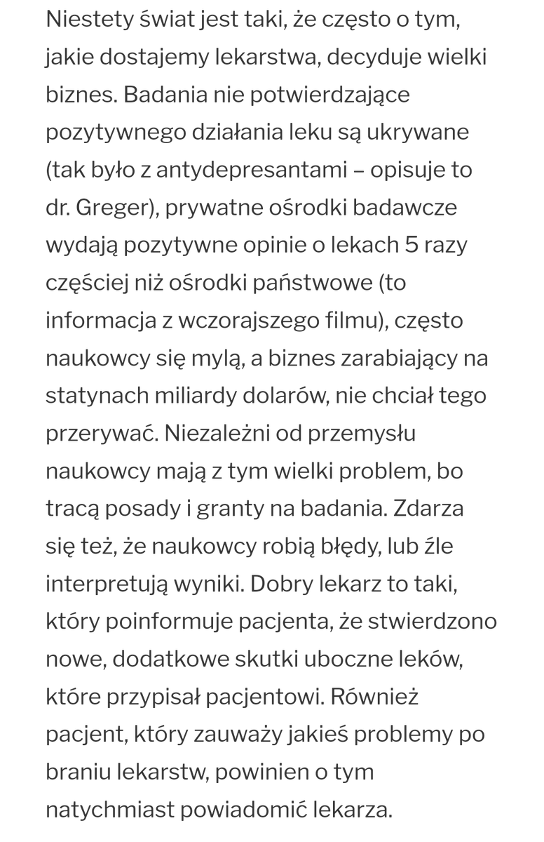 pamiechomeblog's tweet photo. @PiotrWitczak_ @AnnaChrolowska Nie zapominajmy o statynach, które stosowane są teraz i to masowo.
https://t.co/sHx4vNzDnY
Piszę o tym od 5 lat.
https://t.co/ykciSultK0
Niestety, od tego czasu nic się nie zmieniło na lepsze, wręcz odwrotnie. https://t.co/46AjHL45o7