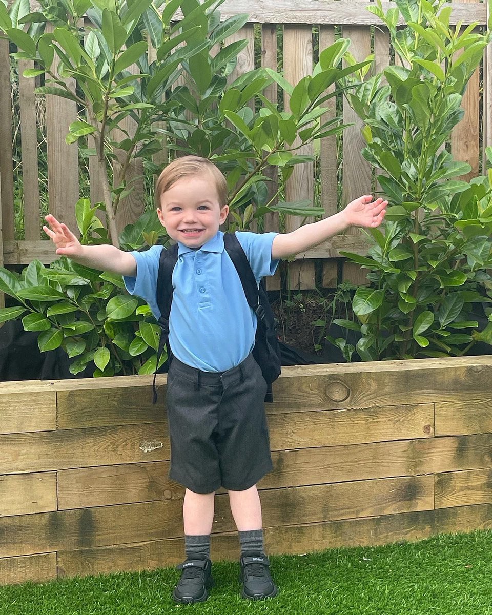 1st Day of Nursery for the boy 💙