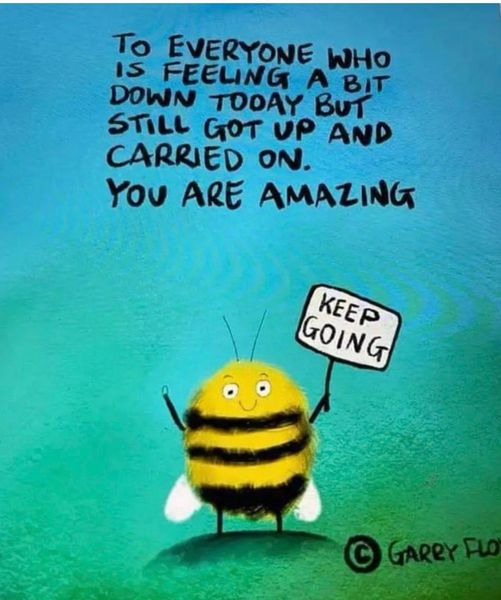 I am sharing a post one of my sons posted, because I love it and because I know somedays are just a bit much for many of us.....