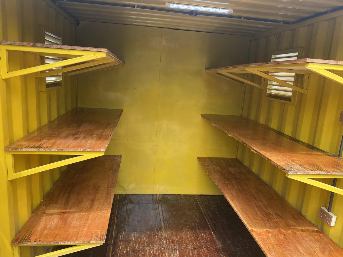 HazonHq's tweet photo. 📸 From Container to Office: A Stunning Transformation! 🏢🔥

Witness the remarkable journey of how we turned a simple 20ft container into a fully functional office and storage marvel. See the incredible before and after images that showcase the power of innovation and design. https://t.co/NBEOziJYnE