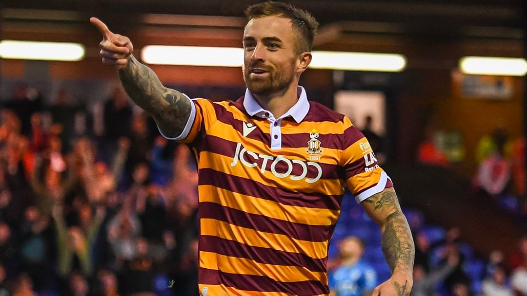 Bantams Heritage (@bantamsheritage) on Twitter photo Alex Pattison is the first non-striker to score in three consecutive games for <a href="/officialbantams/">Bradford City AFC</a> since Romain Vincelot did it in September 2017. Only Charlie Wyke and Andy Cook are the others to have done it in that time. Impact. 👊 #bcafc Alex Pattison is the first non-striker to score in three consecutive games for <a href="/officialbantams/">Bradford City AFC</a> since Romain Vincelot did it in September 2017. Only Charlie Wyke and Andy Cook are the others to have done it in that time. Impact. 👊 #bcafc