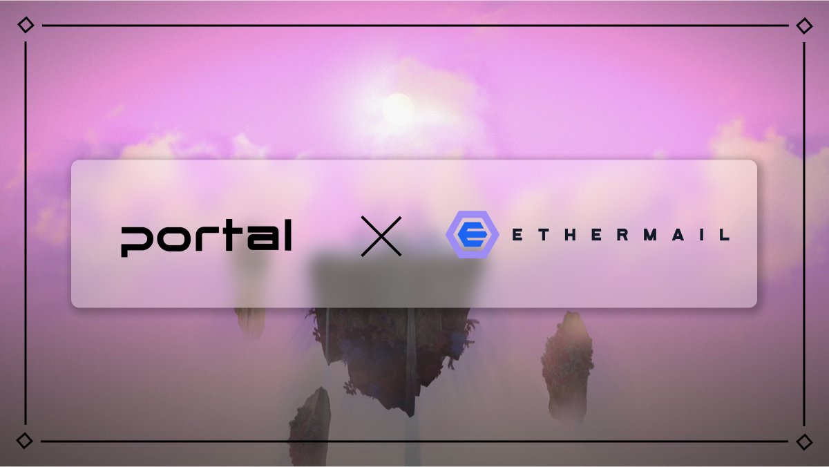 ethermail_io's tweet photo. 🤝 Thrilled to announce our partnership with @Portalcoin, connecting the first billion gamers to any game on any chain. 

Subscribe to their newsletter via EtherMail and receive updates right in your Web3 email inbox 💌 - https://t.co/TQVu58GqSU https://t.co/BSFi8bFUBg