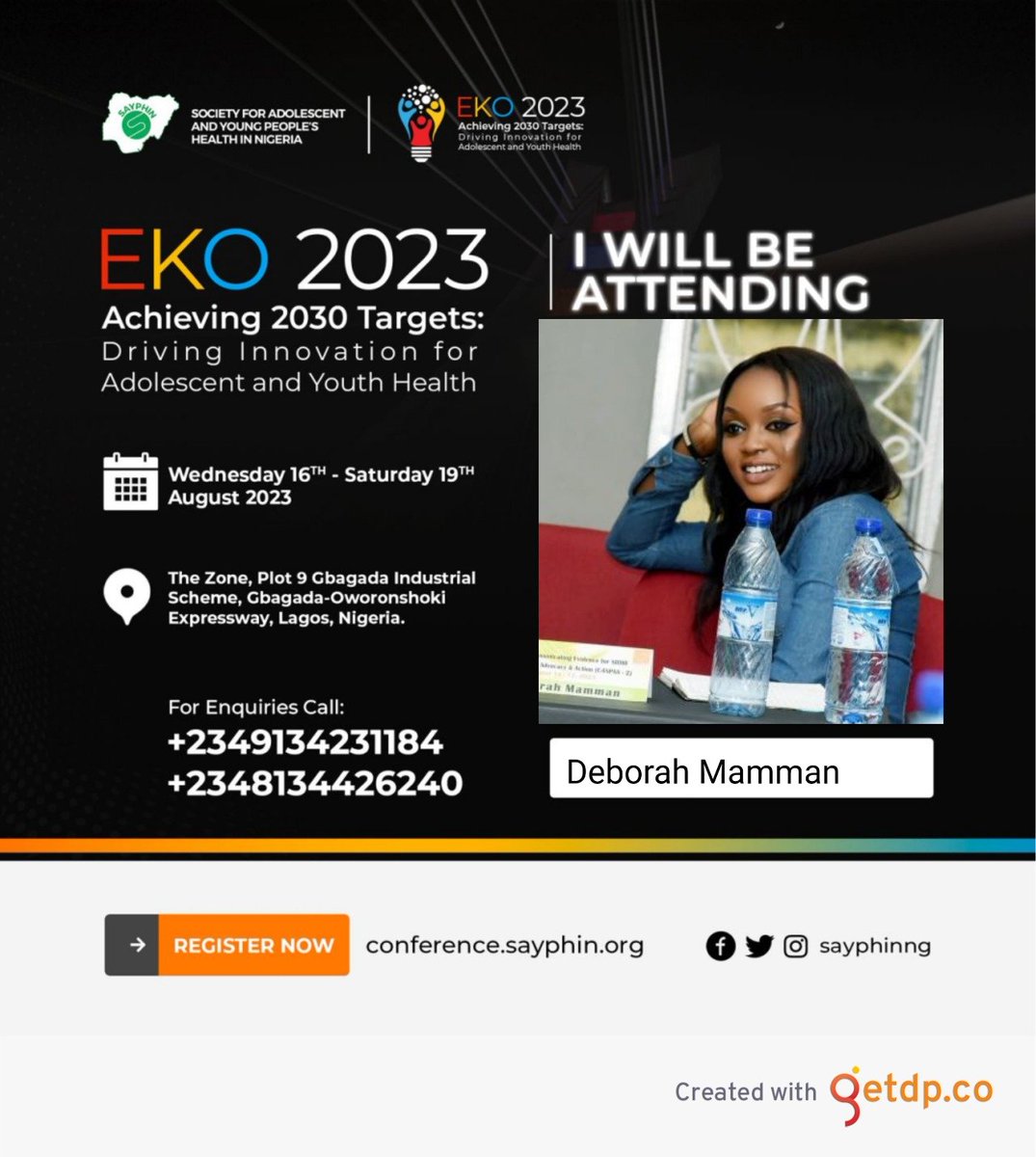 debbyslim2's tweet photo. Event: EKO2023 - Achieving 2023 Targets: Driving Innovation for Adolescent and Youth Health
Dates: Wednesday, 16 August - Saturday, 19 August, 2023
#EKO2023
#SAYPHIN 
#Youthempowerment 
#innovationforchange https://t.co/5aH2hTvXHi