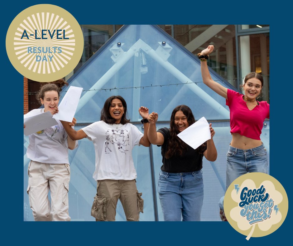 BlackheathHigh's tweet photo. Good luck 🍀 to all our students picking up #Alevelresults tomorrow! You've got this. We are so proud of you 💙. 

#WhereGirlsBoldlyGo #GirlsEducation #GirlsFutures #GDST #GDSTFamily #GDST150 #GDSTSpirit #GirlsFirst #Alevelresults2023  @GDST https://t.co/Gssr0OzobG