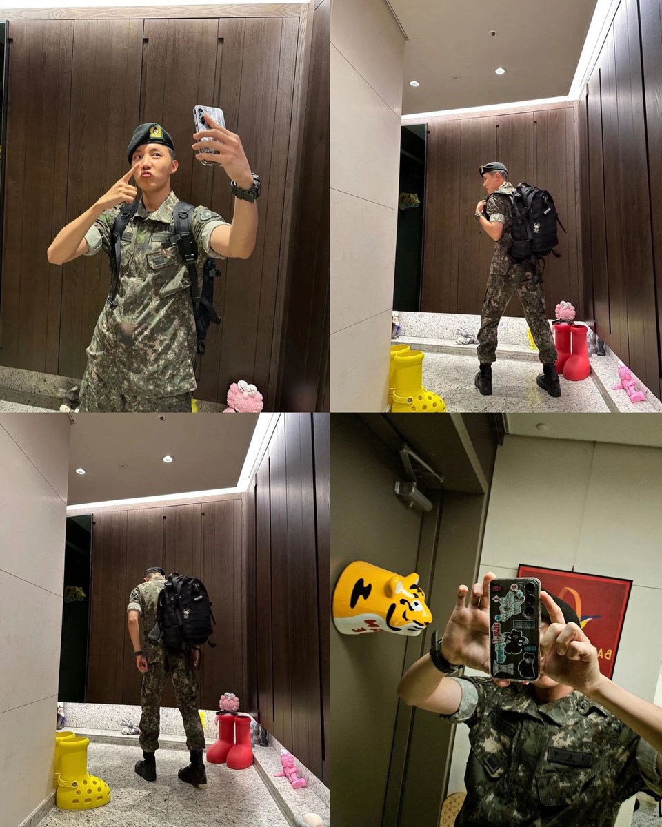 ความพี่ฮปอ่าเนอะ ใส่ชุดทหารยังไงให้ดูแฟชั่นขนาดนี้ 55555555555555555