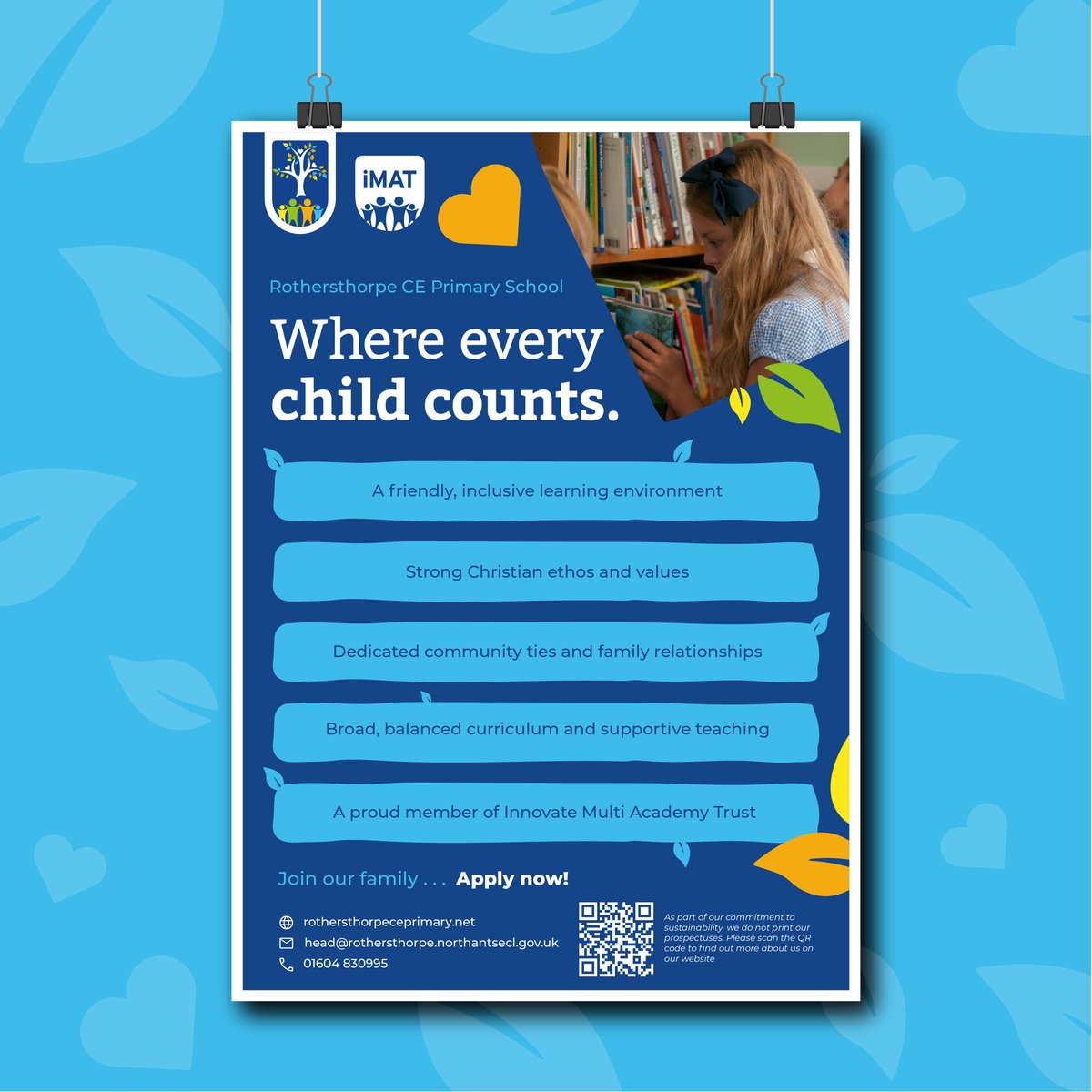 Show off the schools in your Trust with a bells &amp; whistles admissions campaign! Here's what we did for <a href="/InnovateMAT/">iMat</a> 👇

✅ Campaign brand &amp; messaging 
✅ Organic social media
✅ Printed materials
✅ Animations
✅ Paid social ads that reached 21,000+ people and got 900+ clicks 🎉