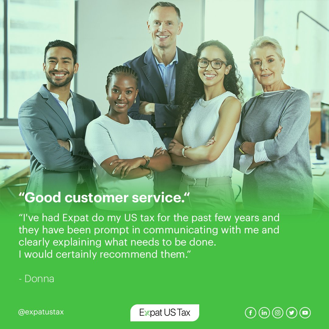 expatustax's tweet photo. Thank you for the kind words, Donna. https://t.co/v7KPSwJlcj