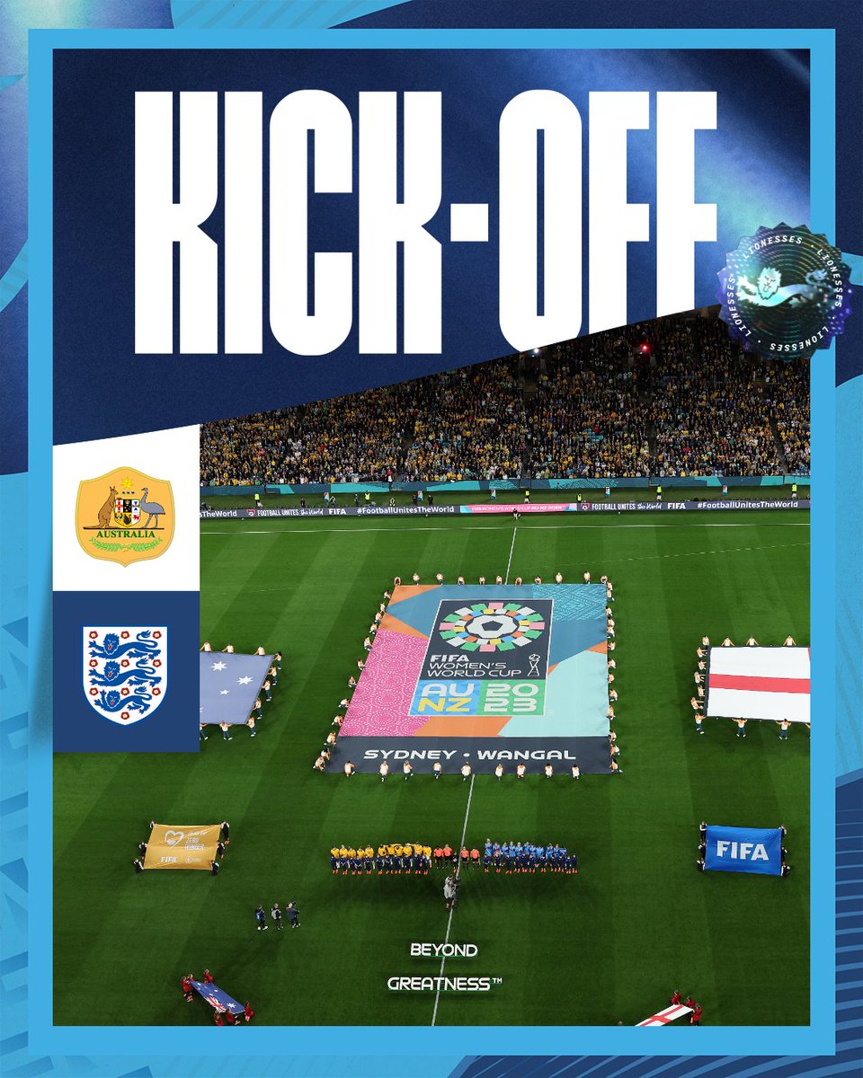 Lionesses's tweet photo. It's semi-final time.

LET'S DO THIS, #LIONESSES! 👊 https://t.co/osPBhCGsRp