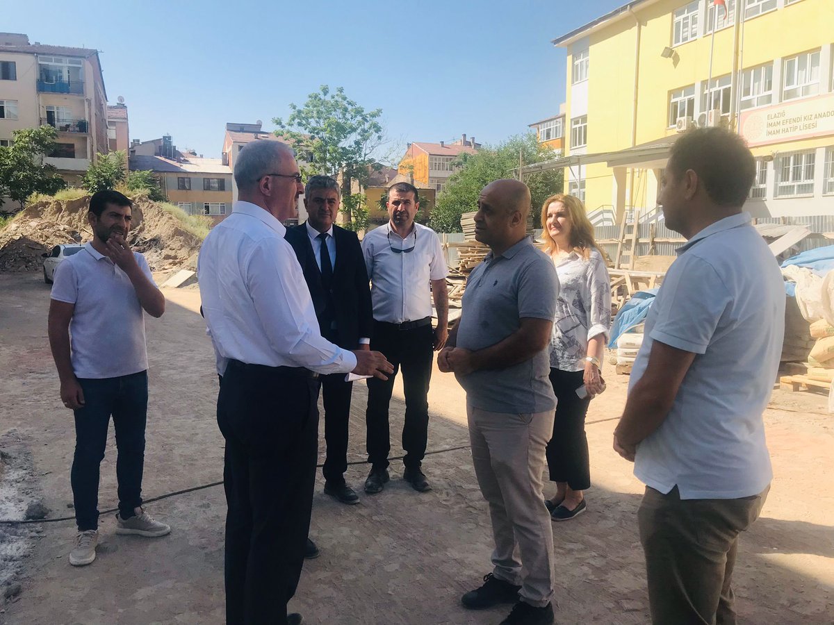 Sayın Valimiz Dr. Ömer TORAMAN yeni okul binamızda incelemelere bulundular.
<a href="/elazig_valiligi/">T.C. Elazığ Valiliği</a> <a href="/omertoraman25/">Ömer Toraman, Doç. Dr.</a>
<a href="/elazigmem/">Elаzığ İl Мillî Eğitim Müdürlüğü</a> <a href="/mehmetyigitmem/">Mehmet YİĞİT</a> <a href="/ozcan_krky/">𝓞𝔃𝓬𝓪𝓷 𝓚𝓪𝓻𝓪𝓴𝓪𝔂𝓪</a> <a href="/N_Ozturk23/">Numan Öztürk</a> <a href="/Kizimamefendi/">İmam Efendi Kız Anadolu İmam Hatip Lisesi</a>