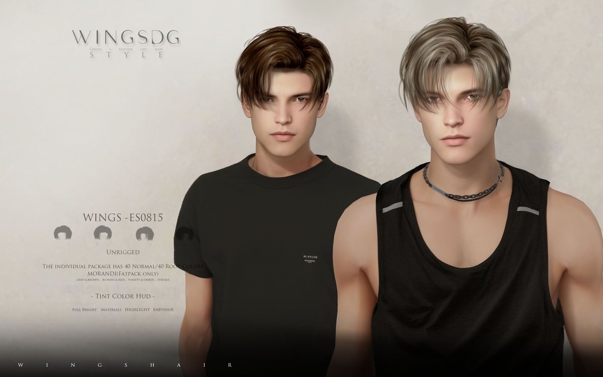 hphwings's tweet photo. WINGS-HAIR-ES0815

New hairstyle release coming soon at the MAN CAVE EVENT.   (17-08-2023)

Click on the image to join my Flickr and participate in the Giveaway.  
https://t.co/rUu20fpszb  TIME：August 16 to 17 https://t.co/QH0KZCIXnV