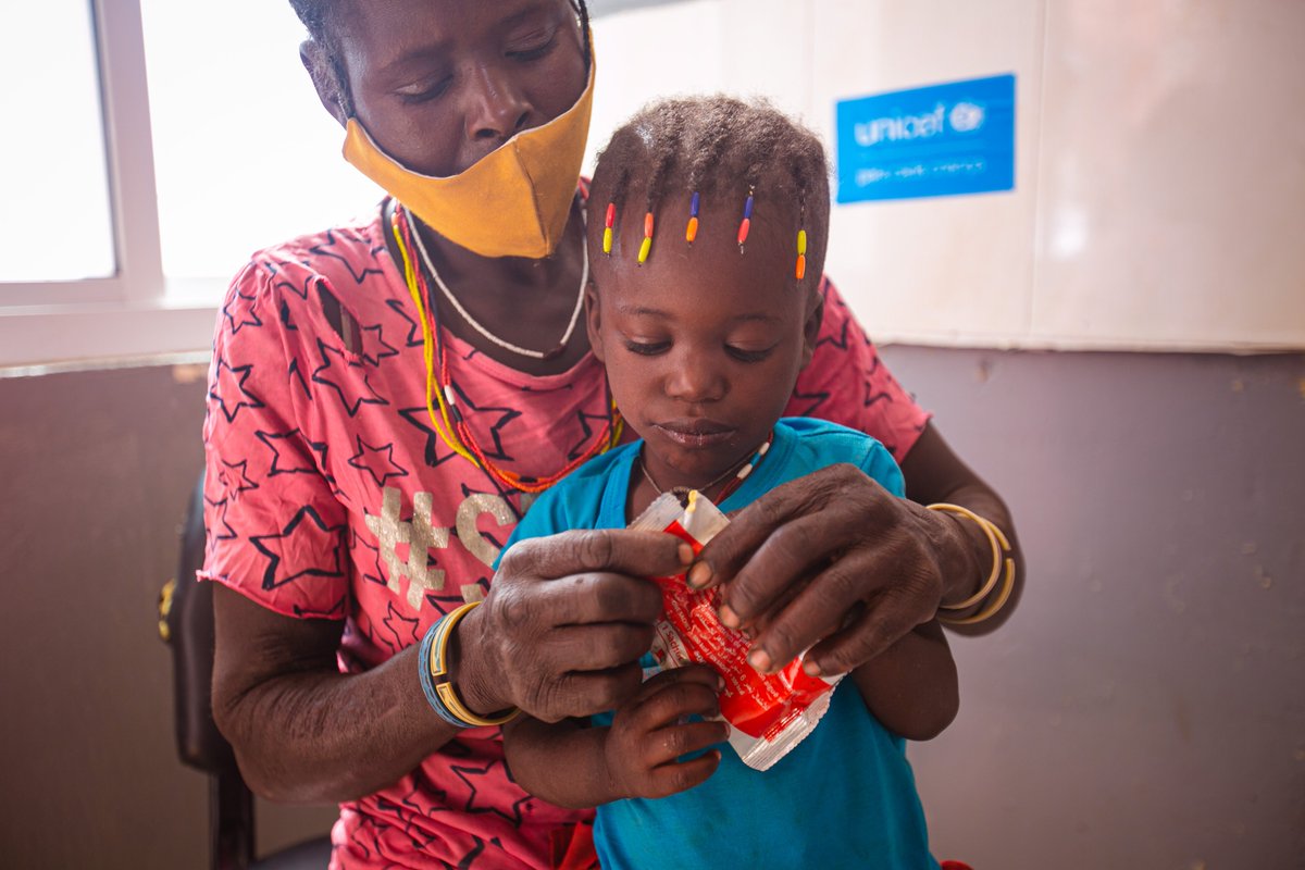 Thanks to <a href="/USAIDAfrica/">USAID in Africa</a> and <a href="/eu_echo/">EU Civil Protection & Humanitarian Aid 🇪🇺</a>,
<a href="/UNICEFAngola/">UNICEF Angola</a> delivered efforts to implement a multisectoral emergency response with priorities for live-saving interventions across #Nutrition, #WASH, #Education, and Child #Protection in the most-affected drought areas in Huila province.