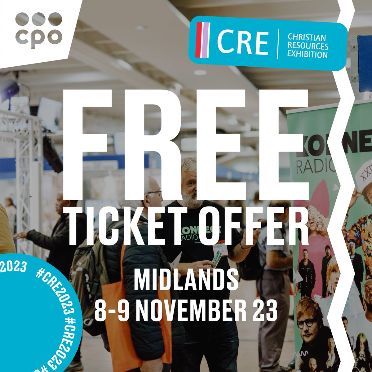 🌟 From books and banners to cutting-edge technologies, CRE Midlands showcases the best resources for churches, ministries, and individuals. 🏛️🙌

Grab your FREE ticket now and be part of this incredible event.
-
#CREMidlands2023 #ChristianResources