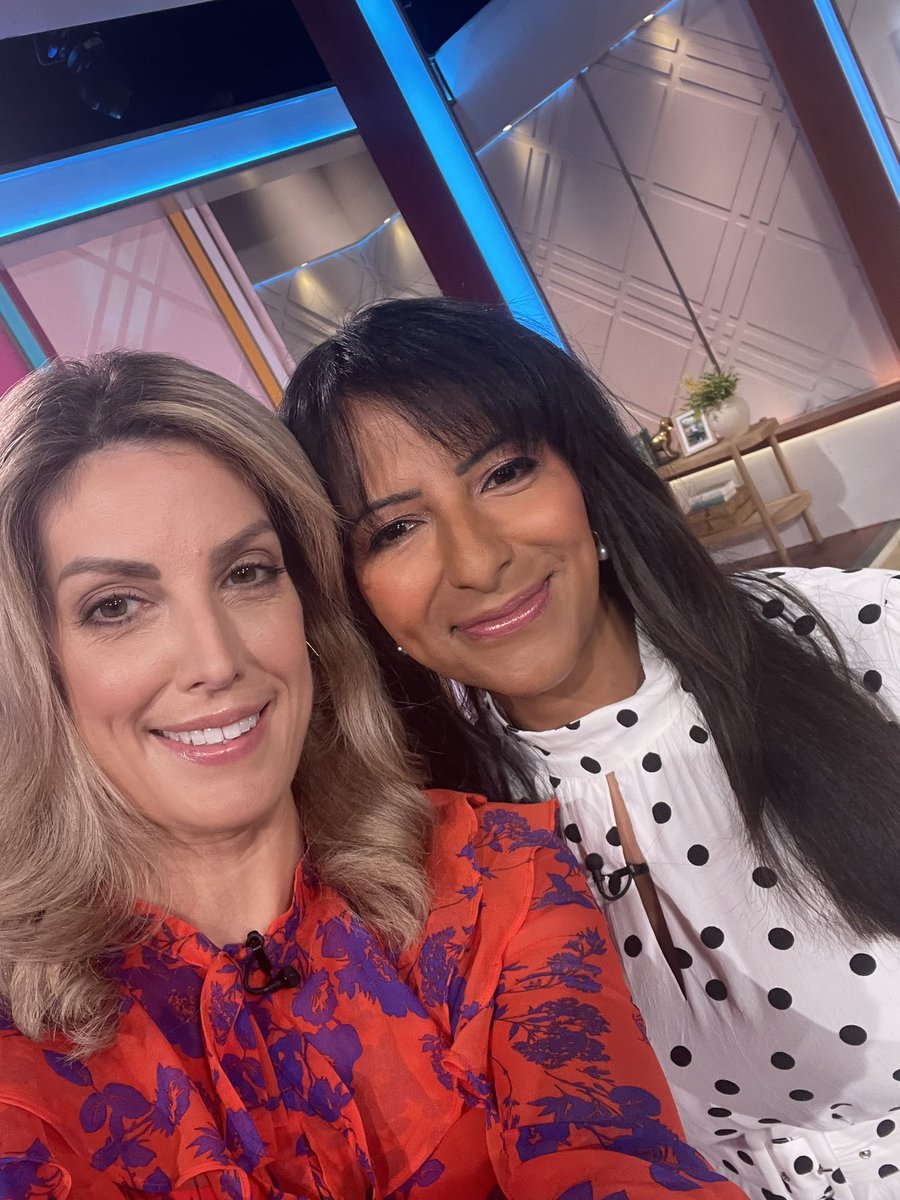 AndreaByrneTV's tweet photo. What a morning.Thanks @ranvir01 for having us on @lorraine sofa to raise awareness of miscarriage -the @ITVTonight is on 8.30 tomoz. And it’s important to say how fortunate we feel to have Jemima. So many don’t get a baby in their arms.That’s also discuss led this in the film.1/2 https://t.co/f3RVuDhgL8
