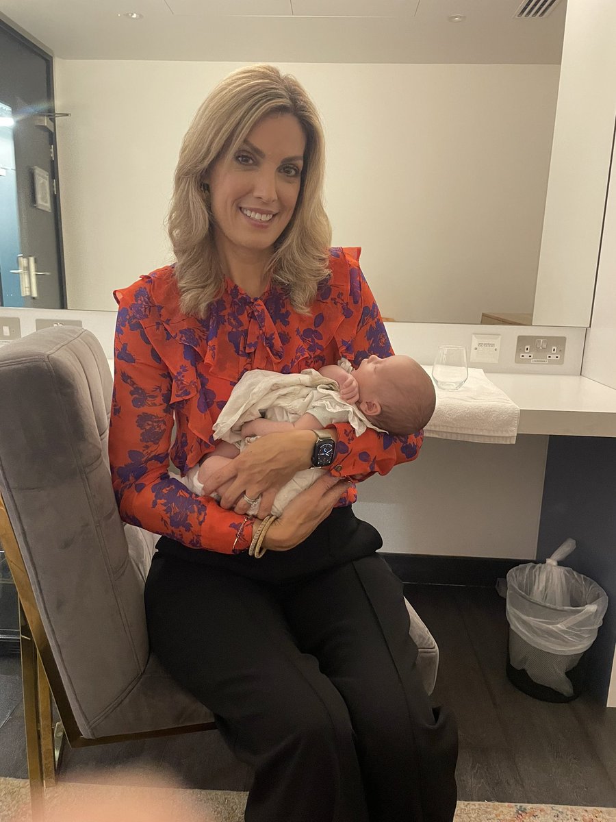 AndreaByrneTV's tweet photo. What a morning.Thanks @ranvir01 for having us on @lorraine sofa to raise awareness of miscarriage -the @ITVTonight is on 8.30 tomoz. And it’s important to say how fortunate we feel to have Jemima. So many don’t get a baby in their arms.That’s also discuss led this in the film.1/2 https://t.co/f3RVuDhgL8