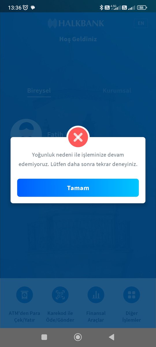 Her ayın 15'inde çektiğimiz çile #halkbank