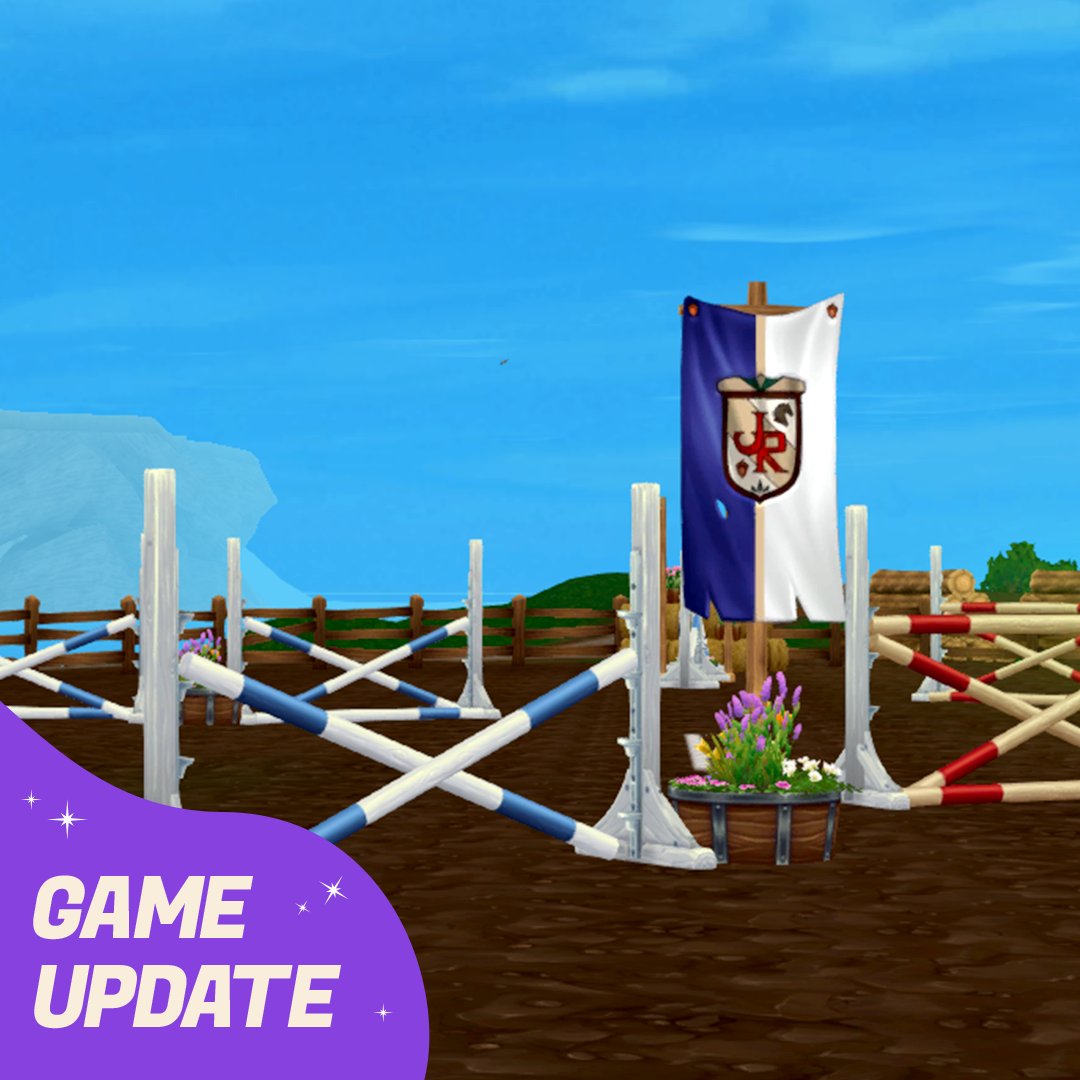 rattle Visiting grandparents Prosper Star Stable on X: "Jorvik Ranger Luis has set up his own show jumping  course in Dundull, and Beatrix needs your help at Fort Maria!📚 Players on  mobile can now choose between