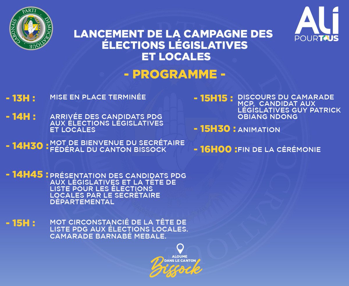 Dr Guy Patrick Obiang Ndong tweet media