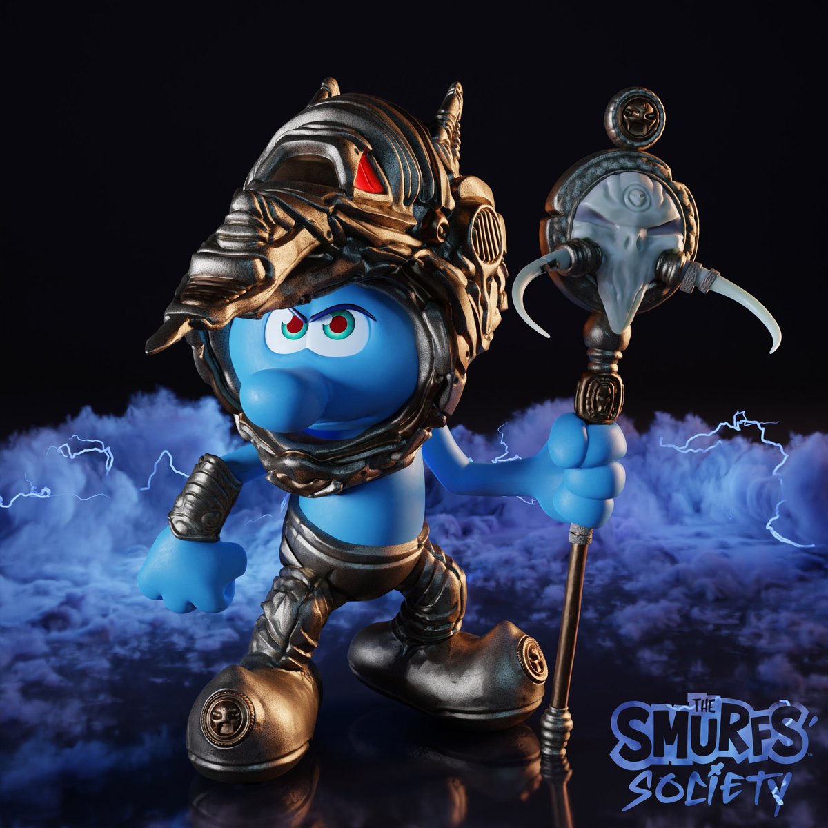 My favorite Smurf characters, and want to have them all, are being realized one by one
@SmurfsSociety
 #SmurfsCommunity
#TheresASmurfForThat