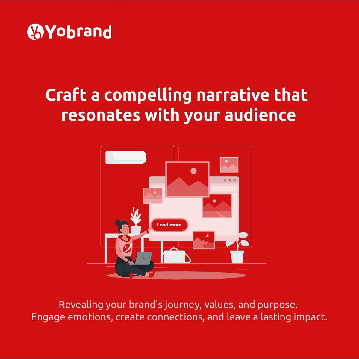 yobrand_'s tweet photo. Once upon a brand: The captivating journey of storytelling ✨📚 Discover the enchanting art that weaves values, and dreams into the fabric of your brand. Let’s unravel the power of storytelling and let your brand's narrative light up the world. 🌟📖  #BrandNarrative https://t.co/HTmShQmiiP
