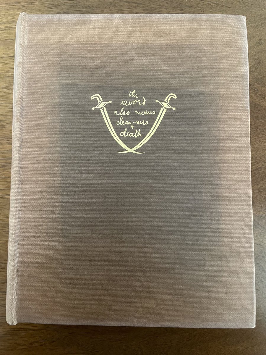 IanCallaway352's tweet photo. Homage to #TELawrence. My first edition #SevenPillarsOfWisdom. To mark the day of his birth in 1888. https://t.co/mNm97hxJYo