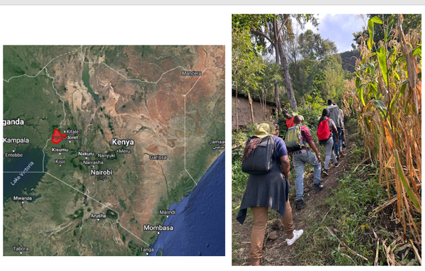 After the EA regional workshop, the team headed to Bungoma County on the slopes of Mt Elgon. They climbed hills, walked the fields and crawled into caves in search of heritage sites that tell the history of the Bukusu people. More details on this expedition coming soon!