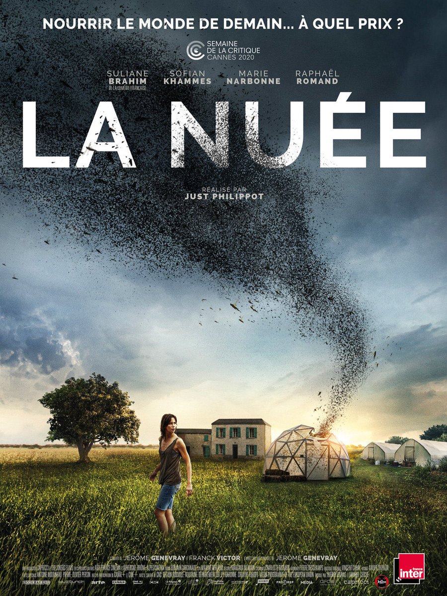 philippe_rouyer's tweet photo. À 20h50 sur @ARTEfr, «La Nuée», premier long métrage de #JustPhilippot découvert à la @semainecannes, commence comme un Ken Loach, avec les problèmes économiques de l’agriculture biologique, pour basculer dans le film d’horreur, avec un magnifique portrait de mère nourricière https://t.co/VgIKwr4VFS