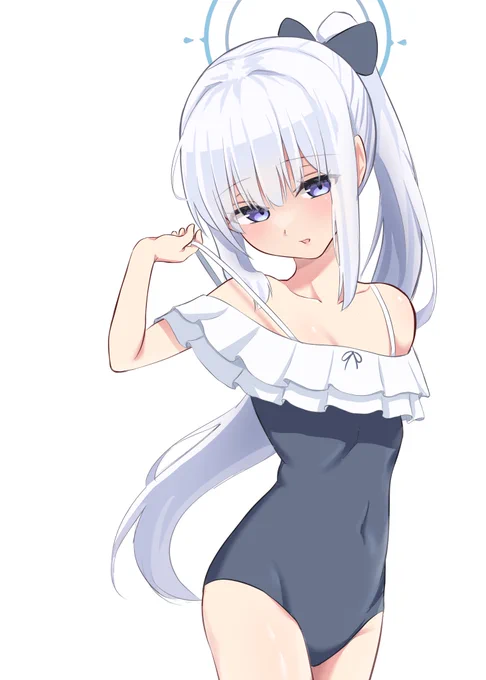 ミヤコ……#ブルアカ #月雪ミヤコ 
