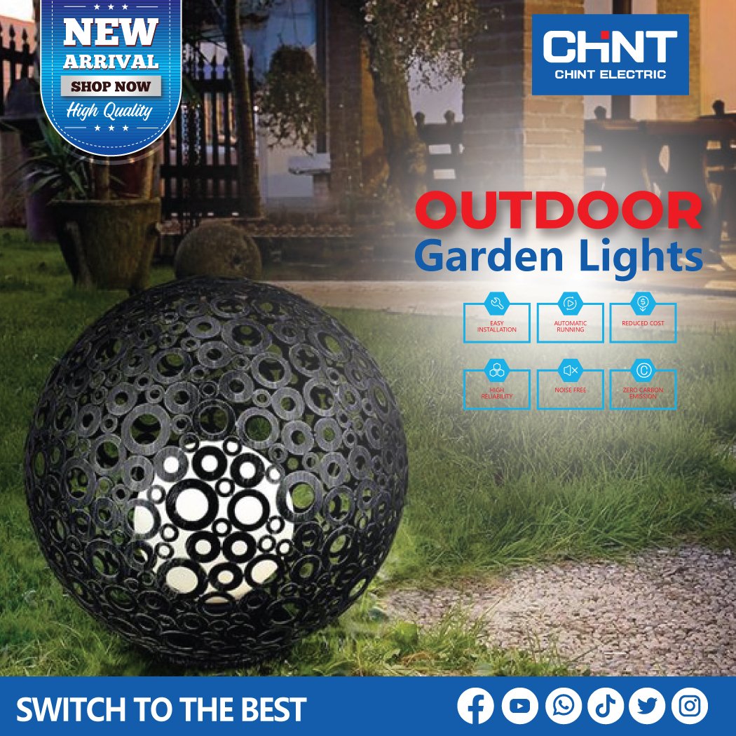 ChintUganda's tweet photo. Illuminate your space and make your garden more suitable, barbecue, luxury and have a great ambiance with our Outdoor Garden Lights
@KCCAFC @CatarnMedia 
#OutdoorGardenLights #chintuganda #chintlightingsolution https://t.co/6dTieQGUkA