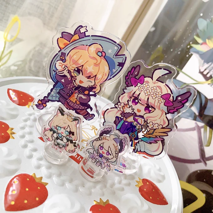 ゜.。+゜タクサンヾ(●゜'∀`)ノォモィデ゜.:。+Ethyria4ever跟saku的豆貓鳥放一起好可愛 