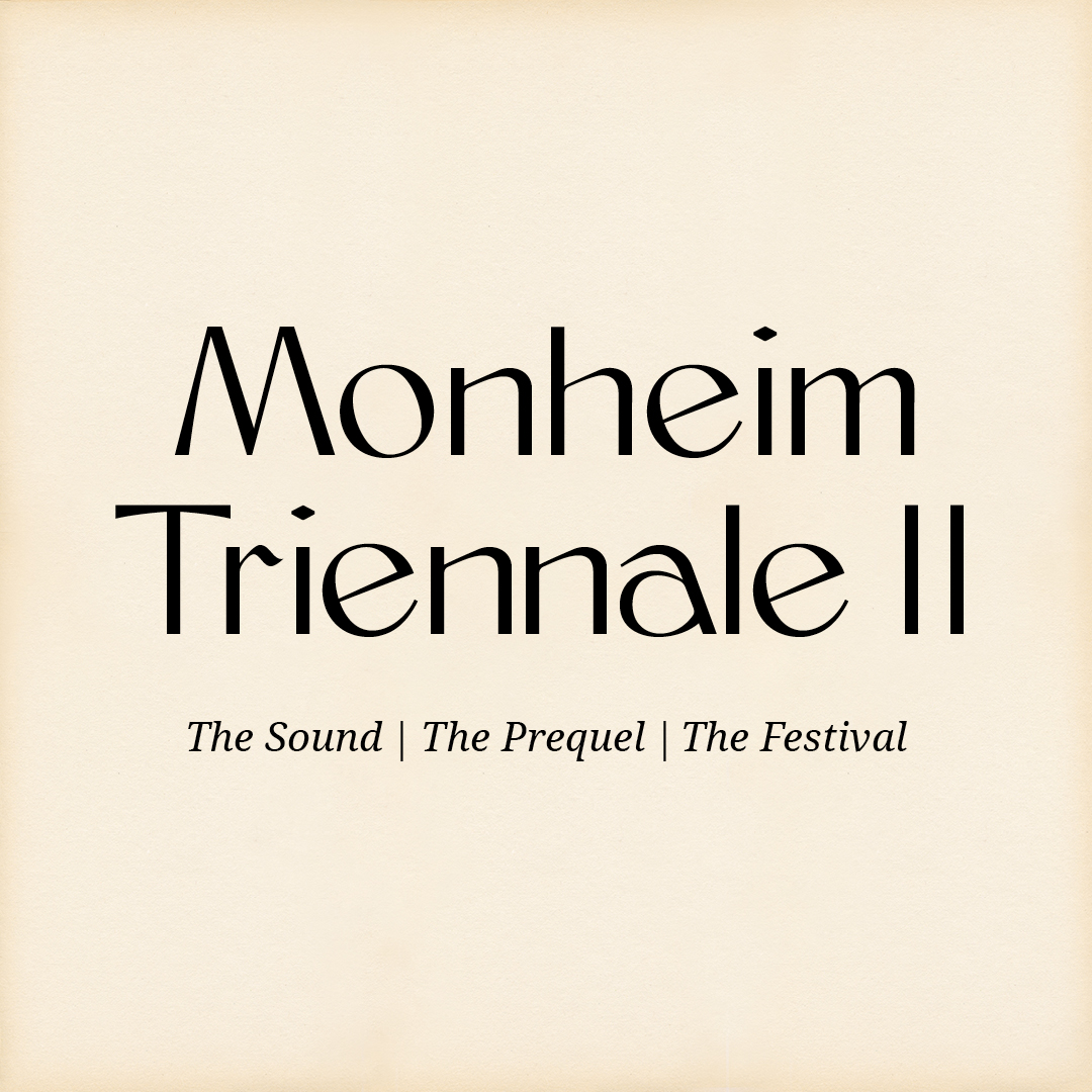 The Sound is just the beginning of the Monheim Triennale II. The further dates are: The Prequel from July 4 to 6, 2024 and The Festival from July 2 to 6, 2025.
