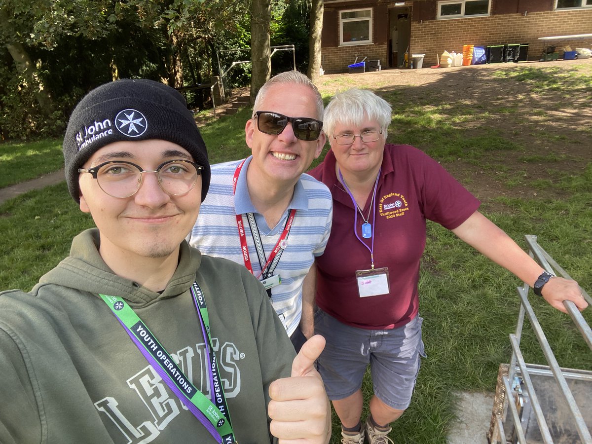 <a href="/CraigAHarman/">Craig Harman MStJ</a>’s just popped by to see our amazing on-site activities this day!
